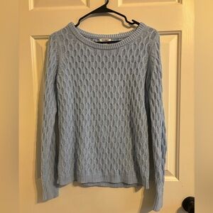 Old Navy baby blue long-sleeve sweater-size small-great condition